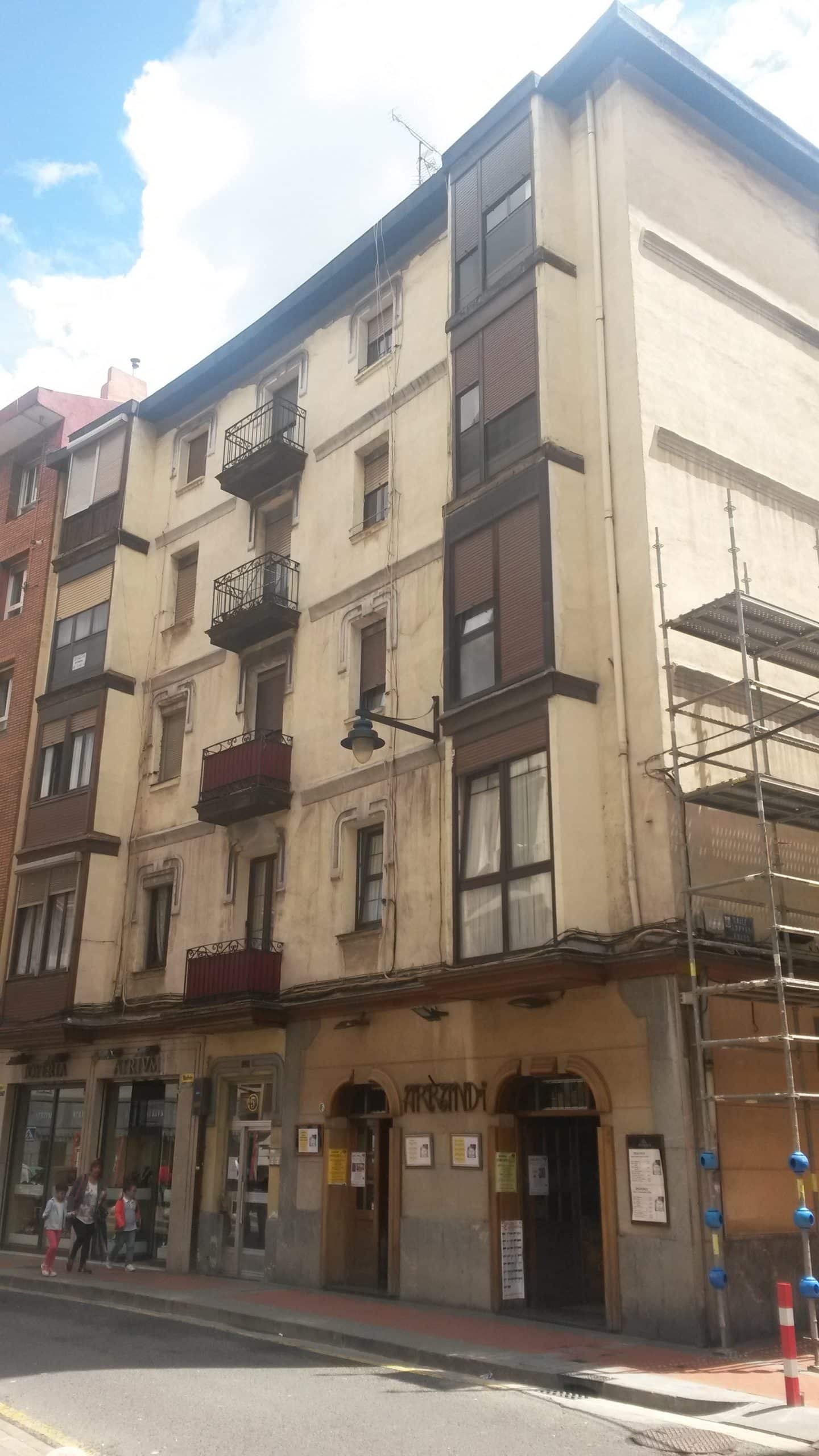 Rebailitación fachada edificio singular